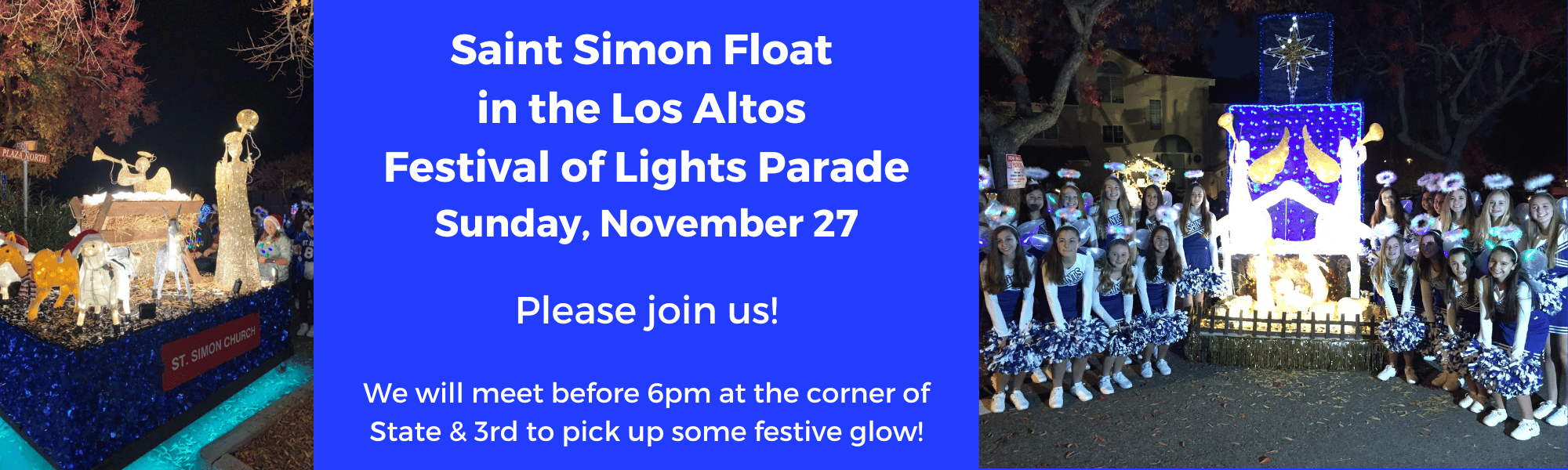 Festival of Lights Parade St. Simon Catholic Parish